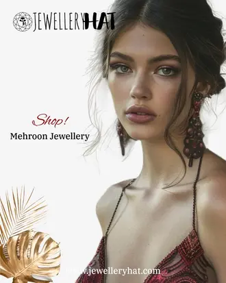 Mehroon Jewellery Elegant Jewellery in Mehroon